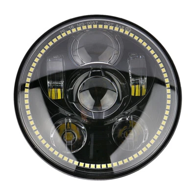 5-3/4 5.75 inch Halo LED Headlight Compatible w/ Harley Davidson Dyna Sportster - Image 1 of 4