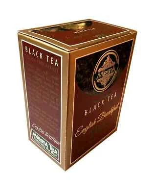 Té de desayuno inglés Mlesna Pure Ceilán - 100 g (3,5 oz)- té de hojas FBOP Foto 1 de 4