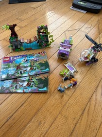 Lego Friend, 41036, Jungle Rescue, added 41033, 3063, 3065