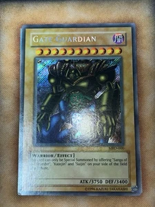 Yu-Gi-Oh! TCG Gate Guardian MRD-000 Unlimited Original Vintage 1.5 Print Run - Picture 1 of 6