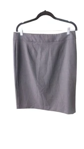 Calvin Klein gefütterter grauer Bleistiftrock Gr. 12 neu mit Etikett - Bild 1 von 4