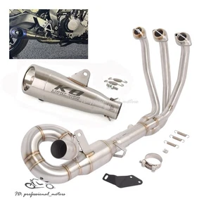 675SS 2024-2025 for CF-Moto 675SR Full System Exhaust Front Pipe Muffler 350mm - Bild 1 von 10