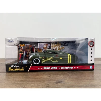 Jada 1:24 1951 Mercury Harley Quinn DC Comics Bombshells NIB - Image 1 of 4