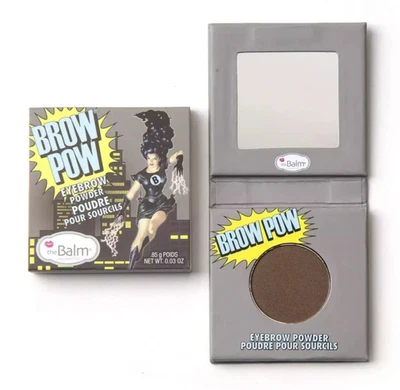 The Balm Brow Pow Eyebrow Powder ~ #Dark Brown ~ 1.2 g / 0.04 oz ~ NEW IN BOX - Image 1 of 4