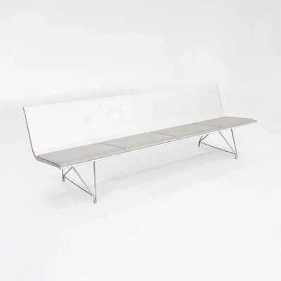 2010s Aero Bench by Lievore Altherr Molina for Sellex / Davis w/ Aluminum Frame - Image 1 of 4