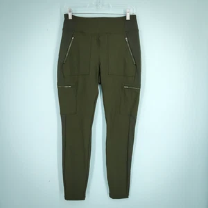Pantalones deportivos activos Athleta talla 8 verde oliva Headlands carga híbrida - Imagen 1 de 7