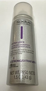 KADUS Extra Lock X-Strong Hairspray 1.5oz/43g - Picture 1 of 2