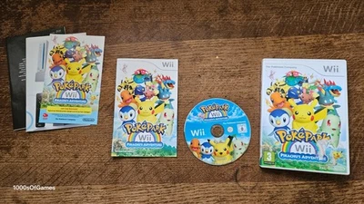 NINTENDO WII - POKEPARK PIKACHU'S ADVENTURE #RG11 CIB - Image 1 of 4