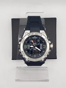 Sportwatch Herren Armbanduhr schwarz - Bild 1 von 7