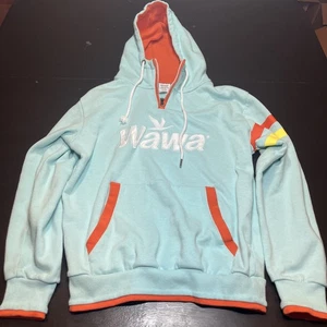Wawa hellblauer Hoodie Unisex Größe S selten **BESCHREIBUNG LESEN** - Bild 1 von 16