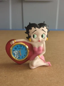 Betty Boop Fantasma Clock Japan Movement Untested M50 - Picture 1 of 7