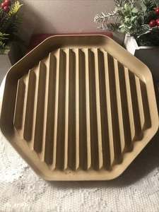 Mikrowelle Fleisch/Speck Tablett USA von Anchor Hocking Achteck  - Bild 1 von 6