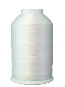24430WHT 3-Ply 40wt T-40 Machine Cotton Quilting Thread, 3000 yd, White - Picture 1 of 1