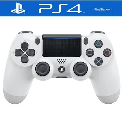 Official Original Sony Playstation 4 Dual Shock PS4 Wireless Controller - White - Image 1 of 4