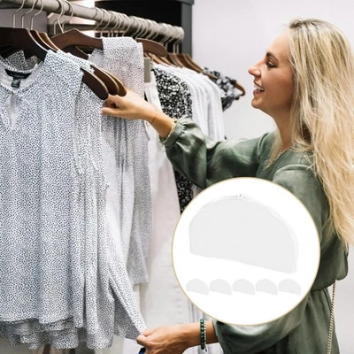  6 Pcs Staubbedeckte Schulterabdeckung Kleidersack Lang Reisen Anzugbezüge - Bild 1 von 4