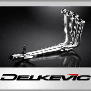 Suzuki GSX-S1000F 2016-2024 Delkevic Stainless 4-1 Exhaust Headers Downpipes - Picture 1 of 5