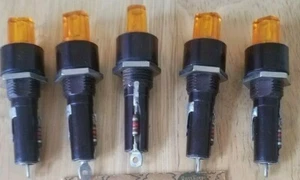 Lot of (5) Bussmann - HKX 20A 22-33 Volt - Indicating Panel Mount Fuse Holder - Picture 1 of 6