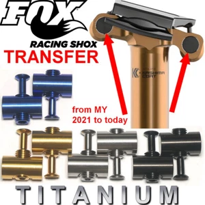FOX TRANSFER (MJ 2021 a 2024): 2 tornillos de sujeción de sillín de TITANIO -43% más ligeros! - Imagen 1 de 7
