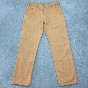 Carhartt Hose Erwachsene 34x30 braun Doppelknie Carpenter Workwear Pant USA Herren - Bild 1 von 8