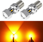 3600 Lumens 1156 7506 Amber LED Turn Signal Light Bulbs Super Bright P21W 1141 2