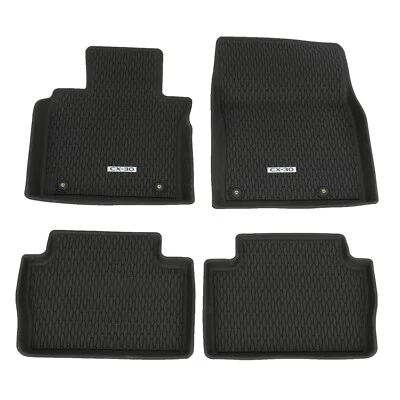 OEM NEW Genuine Mazda 2020-2025CX-30 High Wall all Weather Floor Mats DGJ2V0350 - Image 1 of 3