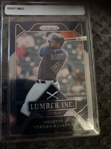 2021 Panini Prizm YORDAN ALVAREZ #LI10 Lumber Inc Houston Astros (21-1015)