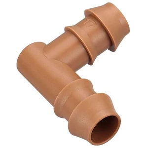 18 Pieces Drip Irrigation Fittings Elbow Connectors for 1/2"Tubing Barbed Elbows - Picture 1 of 7
