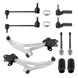 12x Front Suspesnion Control Arm Tierods Sway Bar Kit For Ford Focus 12-18 C-Max - Picture 1 of 10