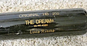 2004 - LUIS RIVAS - Game Used Bat - HOOSIER "The Dream" - TWINS - Photo Match - Picture 1 of 9