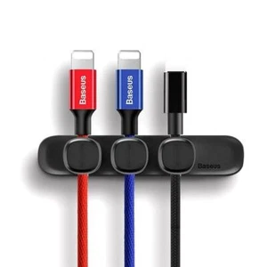 Magnetic Cable Organizer cable Clip black BASEUS - Picture 1 of 4