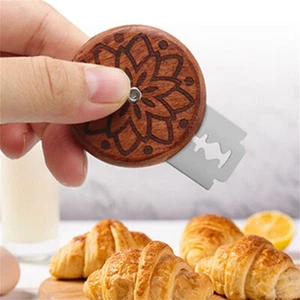 Brotschneider Französisch Brot Ritzen Lame Teig Schneiden Werkzeug mit 5 Klingen - Bild 1 von 13