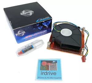 NEW Evercool 95W Intel Xeon E3 E5 1U Server CPU PWM Fan Cooler w/Copper Heatsink - Picture 1 of 12