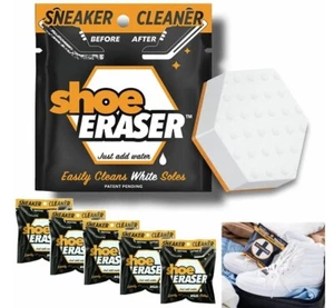 20 PACK Sneaker Cleaner - Shoe Eraser Sponge Easily Cleans White Sneakers + Sole - Picture 1 of 4