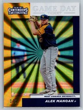 2019 Panini Contenders Draft Game Day Ticket 1 /5 #2 Alek Manoah RC Rookie