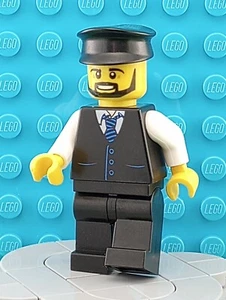 LEGO - cty0692 - Conductor de limusina - Minifigura - Aeropuerto - 60102 - ¡Envío rápido! - Imagen 1 de 16