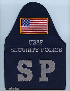 Brassard Armband USAF Air Force Security mit Flagge Neuzustand in OVP - Bild 1 von 5