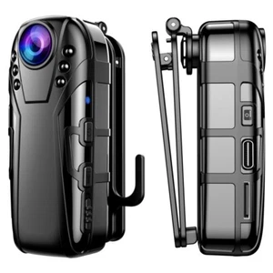 BOBLOV 1080P HD Mini Camera Infrared Night Vision 64GB Dash Cam Police Camcorder - Picture 1 of 10