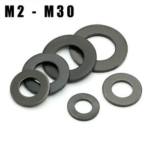 M2 - M30 Penny Repair Mudguard Washers Steel Flat Washer for Bolts Screws Metric