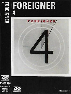Foreigner ‎4 CASSETTE ALBUM ROCK Pop Rock, Classic Rock - Image 1 of 4