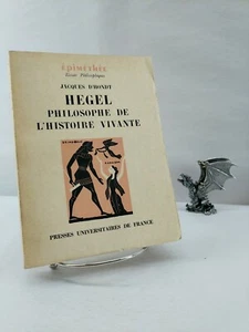 Hegel: Philosophe de l'histoire vivante, Jacques D'Hondt 1966 - Picture 1 of 9