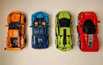 Wall Mounts for Lego Technic Ferrari - Porsche - Bugatti - Lamborghini - Image 1 of 4