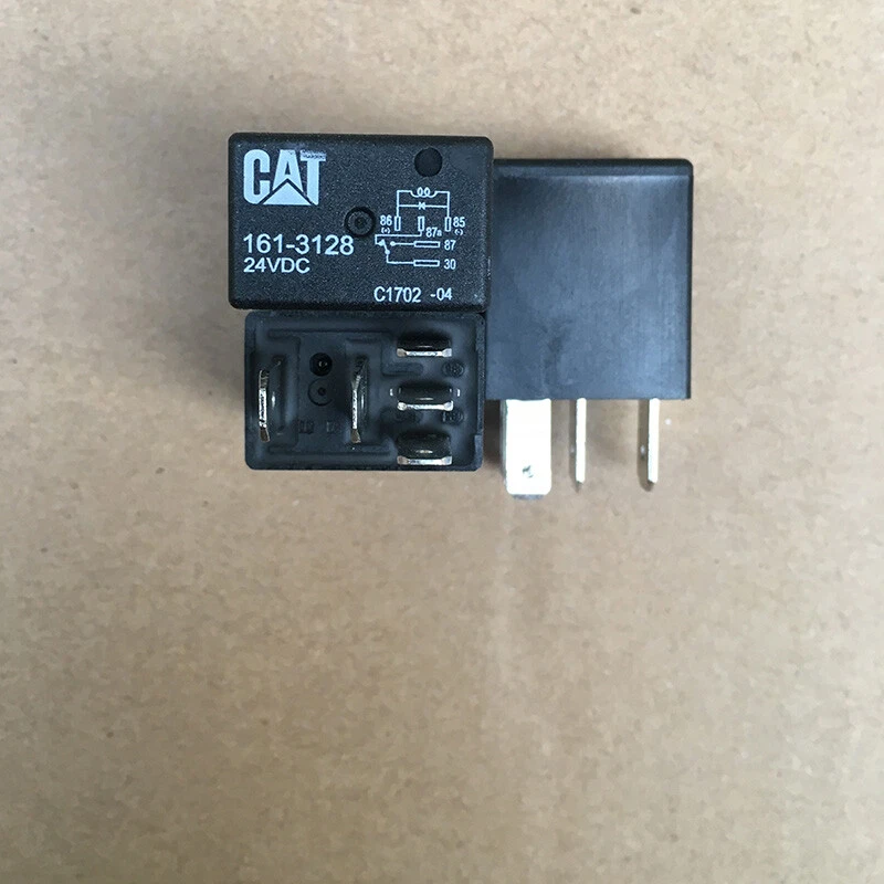 CAT 161-3128 Automotive Relay 5 Pins For CAT330D 336D 320D 324 329 24VDC - Image 1 of 1