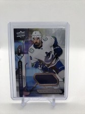 2021-22 Upper Deck UD Premier Conor Garland Jersey Relic #51 Vancouver Canucks