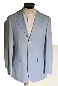 Vintage Mens "Brook Taverner" By Bossi Italy Summer Jacket - Picture 1 of 13