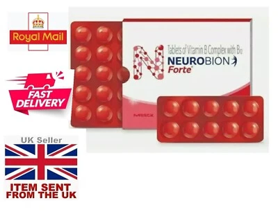 Neurobion Forte 30 Tablets Vitamin B Complex With B12 X 2 PACKS UK Seller