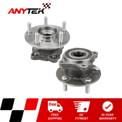 Cojinete de cubo de rueda trasera de 2 piezas para 2007-2010 2011 2012 2013 Mitsubishi Outlander AWD Foto 1 de 4