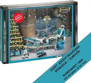 HAZET Adventskalender 2022 WERT 180€ Heimwerker Werkzeugkalender Mann Werkzeuge - Bild 1 von 1