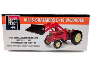 1/16 Allis Chalmers D-19 With Loader Tractor 2005 World Pork Expo 1 of 1250 - Picture 1 of 3