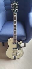Gretsch Players Edition Jet DS G1628T Lotus Ivory inc OHSC and candy. for sale