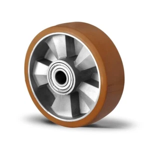 Poliuretano Rueda 125MM Con Tornillo Montaje Y Achsmaterial para - Imagen 1 de 3